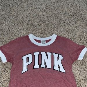 pink t-shirt